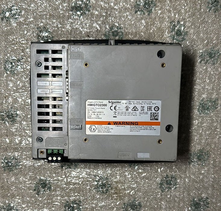 Schneider Electric, HMIGTO2300, Magelis GTO, Advanced Touchscreen Panel QVGA-TFT