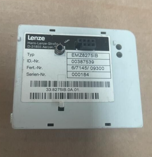 Lenze, EMZ8275IB, I/O Modul Digital