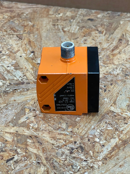IFM Efector – O1D102 – Laser Distance Sensor (0.2–3.5 m, PNP + Analog, IO‑Link)