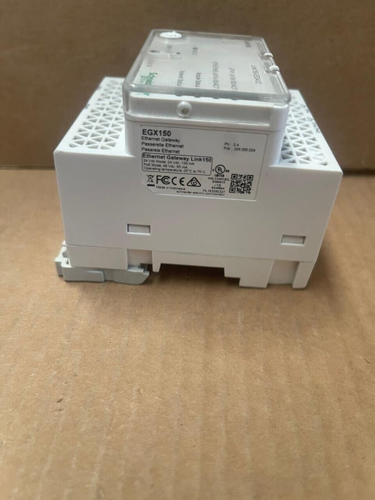 Schneider Electric - EGX150 - Link150 Ethernet Gateway, 2 Ports, 24V DC/PoE