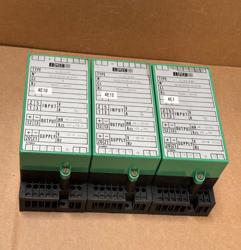 IME – CA4E – DIN‑Rail Analog Signal Isolator, 4–20 mA I/O, 24 VDC