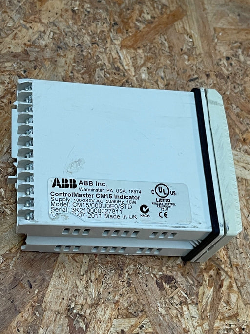ABB – CM15/000U0E0/STD – ControlMaster CM15 Universal Process Indicator