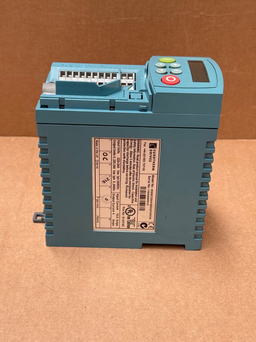 Eurotherm – 650/007/230/F/00/DISP/GR/0/0 – SSD 650 AC Drive, 230 V, 10.5 A, 3P