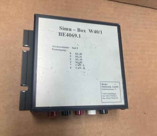 Berger Elektronik SIMU - Box W40/1 BE4069.1 - Steckverbinder