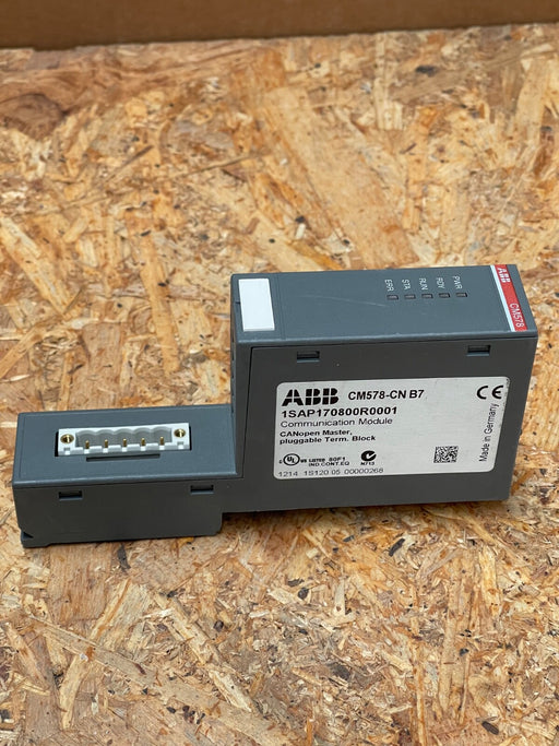 ABB – CM578‑CN – CANopen Master Communication Module, AC500 PLC 1SAP170800R0001