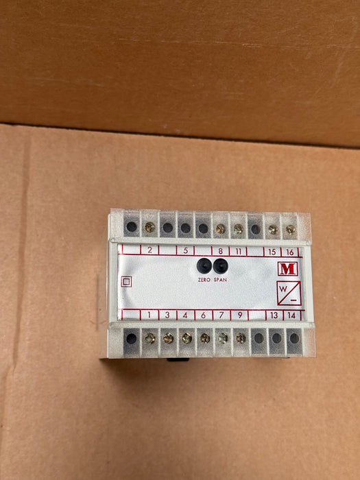 Multitek – M100‑WA5 – 3‑Phase 4‑Wire Unbalanced Watt Transducer, 0–20mA / 0–10V