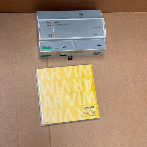 Vimar – 01946 – “Light” Web Server for By‑me Home Automation (DIN‑Rail)