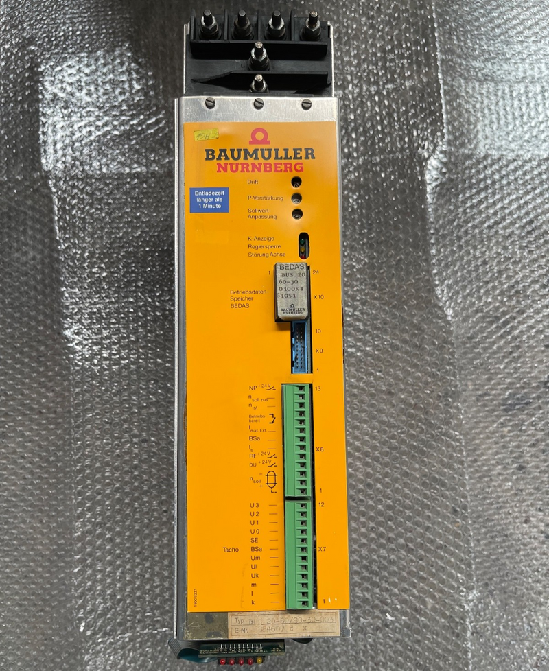 Baumüller – BUS20‑60/90‑30‑003 – BUS20 Servo Power Unit (60/90 A)