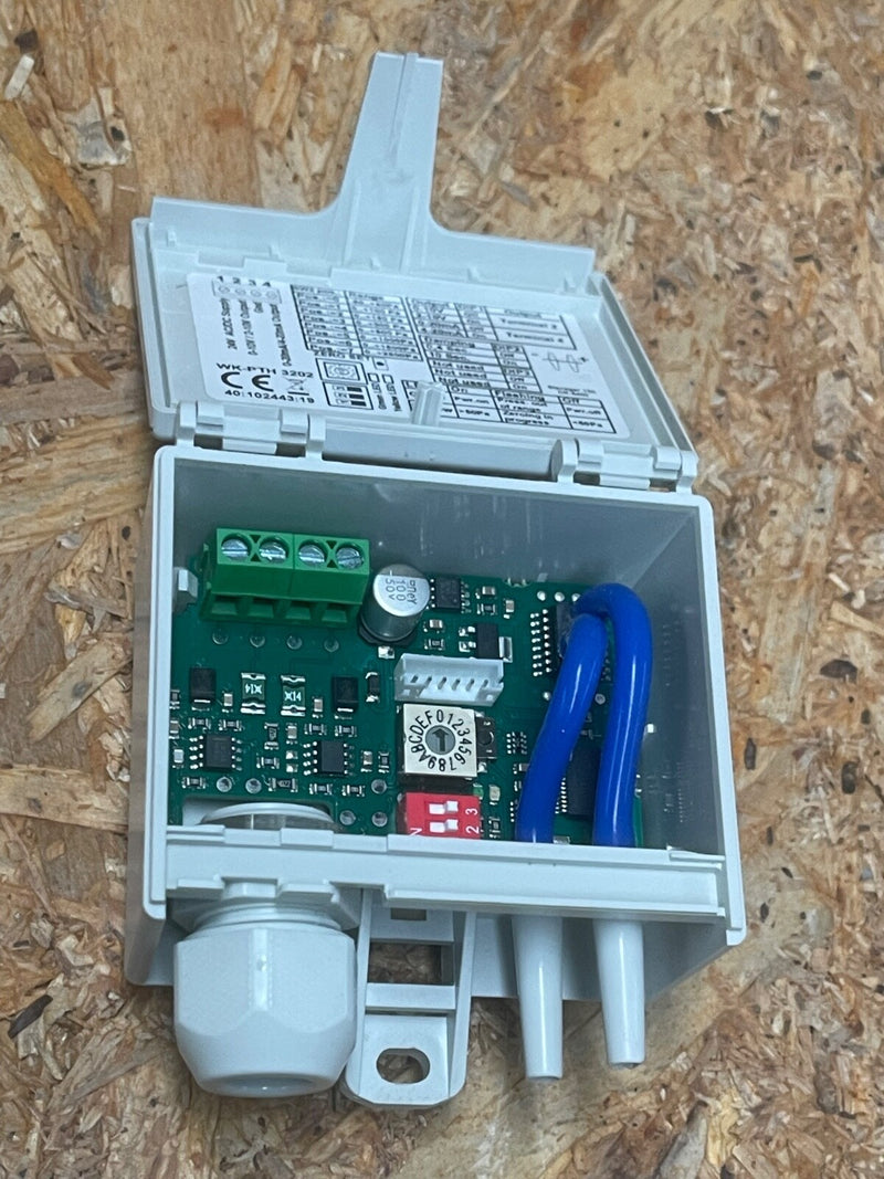 Weiss Technik – 63380029 (PTH‑3202) – HVAC Pressure Transmitter, 0–300 Pa