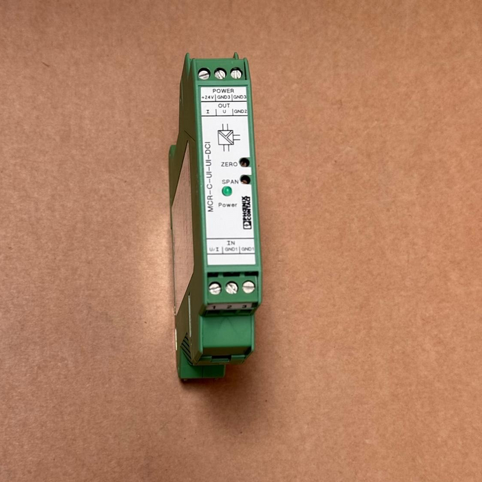 Phoenix Contact – 2810913 MCR‑C‑UI‑UI‑DCI – 3‑Way Signal Isolator, 0–10 V/4–20mA