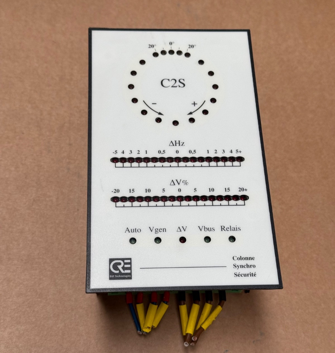 CRE Technology – C2S A25Z0 – 100 V Auto Synchronizer & Safety Column, DIN‑92