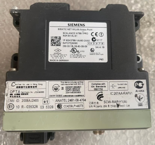SIEMENS, 6GK5788-1AA60-2AA0, SCALANCE W788-1PRO, 24V/48V 0.3A/0.15A