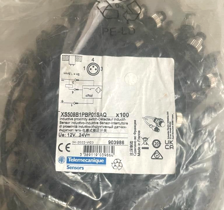 1xPcs Telemecanique, XS508B1PBP01SAQ, Inductive proximity sensor