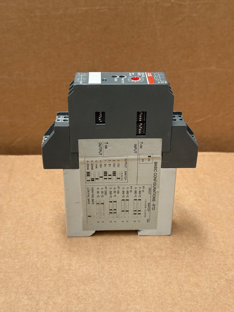 ABB – 1SVR040002R0500 CC‑U/RTD – Universal RTD Signal Converter 24–48VDC/24VAC