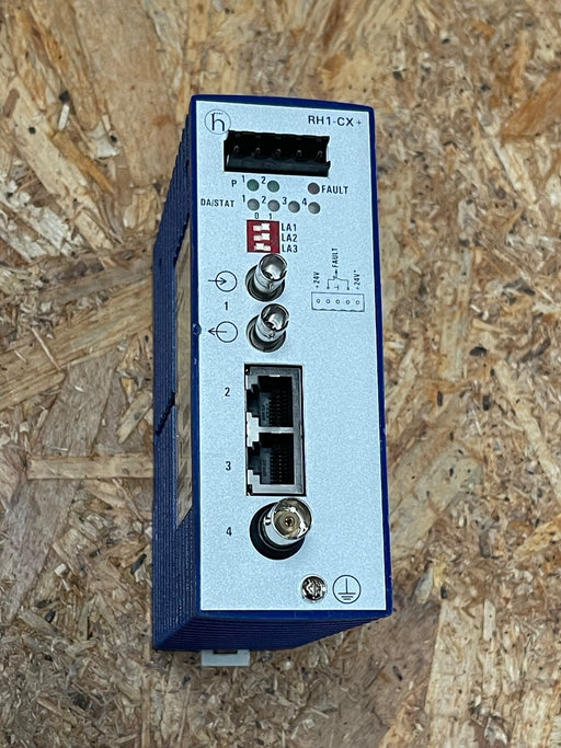 Hirschmann (Belden) – RH1‑CX+ – Industrial Ethernet Rail Hub (10 Mbit/s, 24 VDC)
