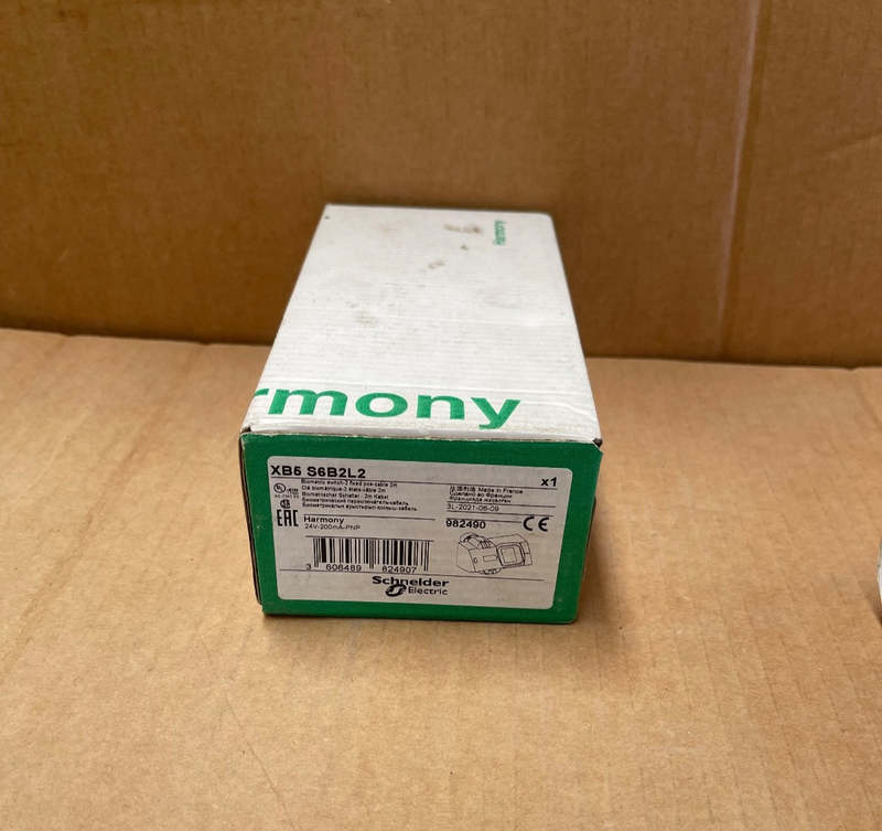 Schneider Electric XB5S6B2L2 – Harmony XB5S Biometric Push‑Button (22 mm)