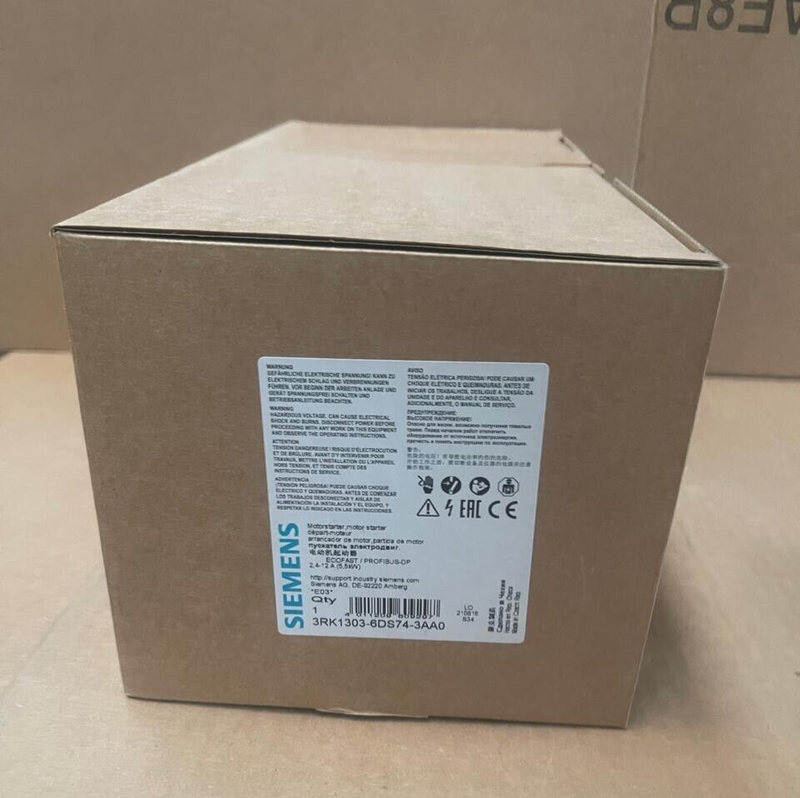 Siemens - 3RK1303-6DS74-3AA0 - ECOFAST Motor Starter High Feature, 2.4 A - 12 A,