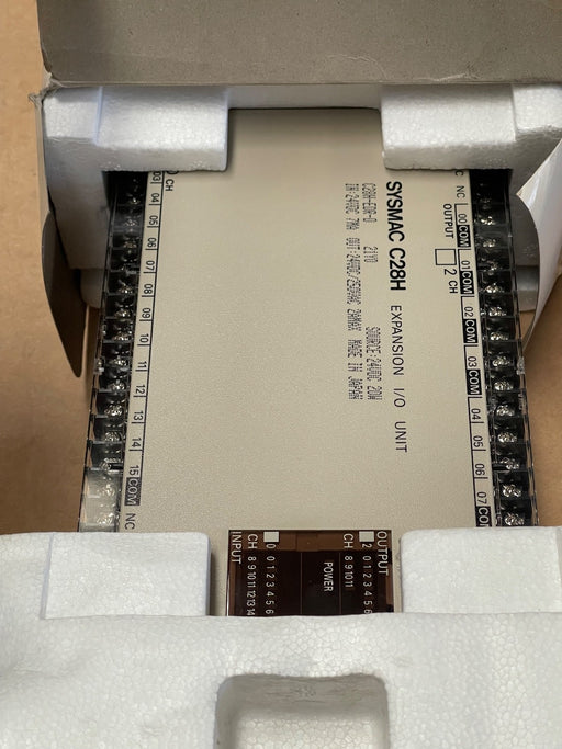 Omron C28H‑EDR‑D I/O Module – PLC Expansion I/O Unit 28‑Point DC IN / Relay OUT