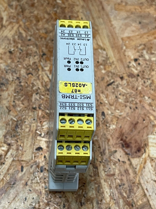 Leuze - MSI-TRMB-01 - Safety Relay, 2 NO + 3 PNP Outputs, 24 V DC, PL e, SIL 3