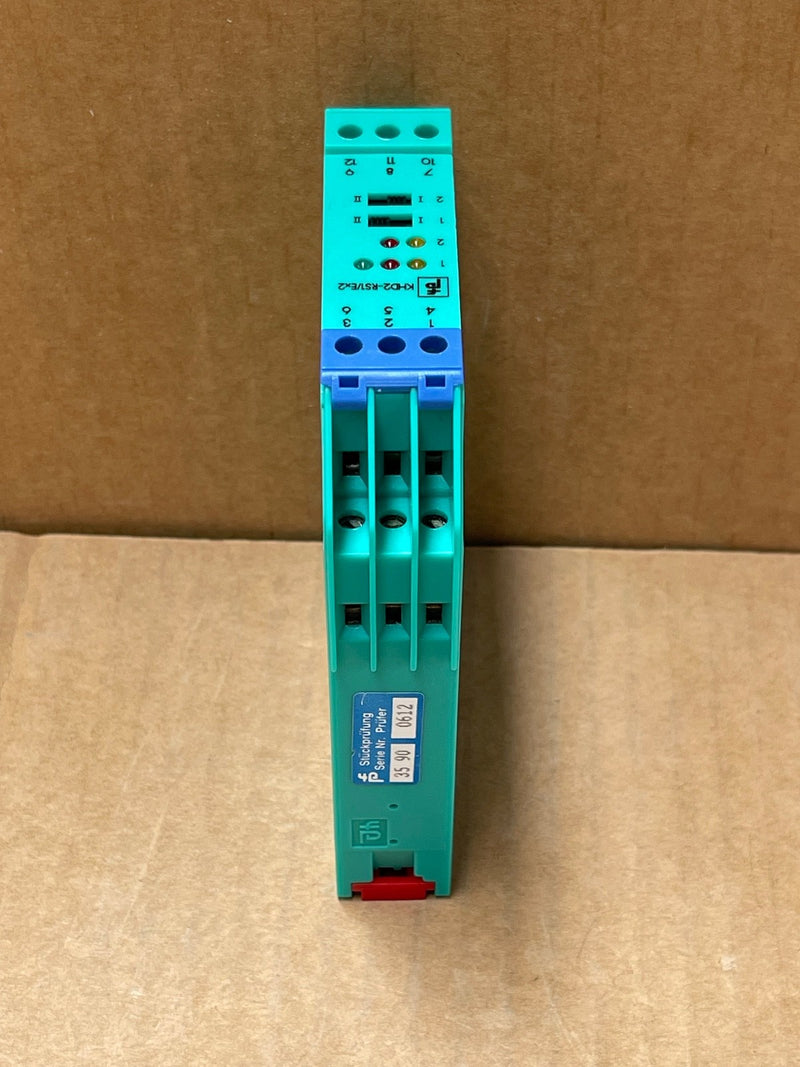 Pepperl+Fuchs – KHD2‑RS1/EX2 (19281S) – 2‑Channel Switch Amplifier