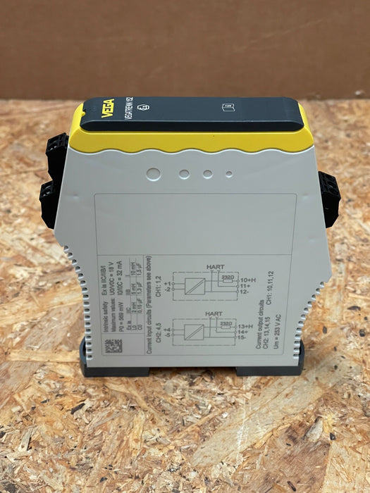 VEGA – VEGATRENN 152 – 2-Channel Isolating Barrier, Ex‑Rated 4–20 mA HART