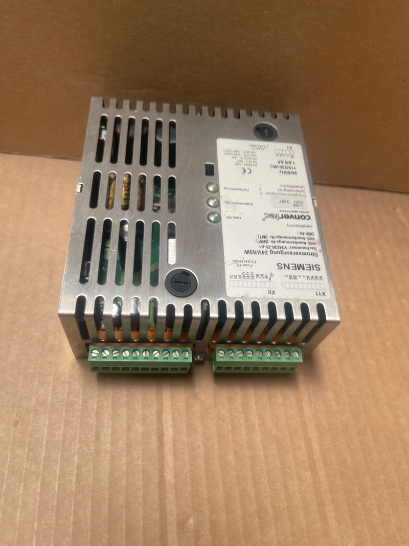 Siemens – V24230-Z5-A1 – Power Supply Unit 115/230 V AC → 24 V DC, 60 W