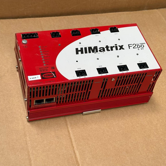HIMA – F2DO801 HIMatrix – Safety Remote I/O Module, 8 Relay Outputs, 24 VDC