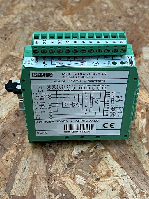 Phoenix Contact – 2766973 (MCR-ADC 8‑I‑4‑BUS) – 8‑Channel Analog/Digital Convert
