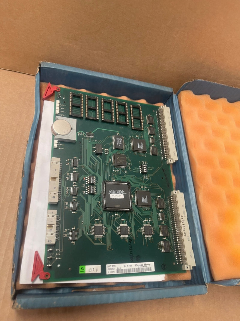 KraussMaffei – MC310 5080494 – MC 310 Controller Card / PLC Module