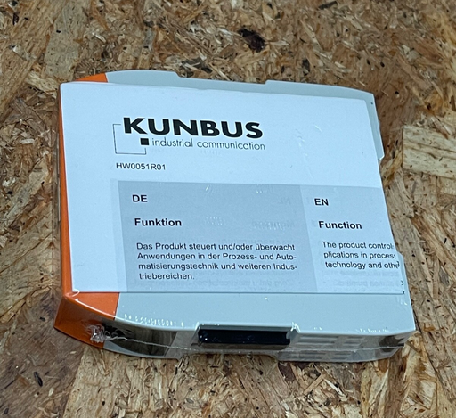 KUNBUS – PR100074 RevPi Gate PROFINET IRT – DIN‑Rail PROFINET Gateway