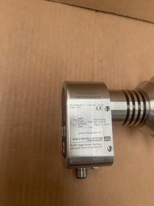 ACS  - Precont® D40 1532 - PBVC0531R1S - Pressure Transmitter with Display