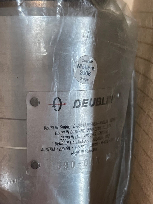 Deublin – 1690‑000‑168 – Low‑Speed Duoflow Rotary Union, G1″ RH → ¼″ NPT