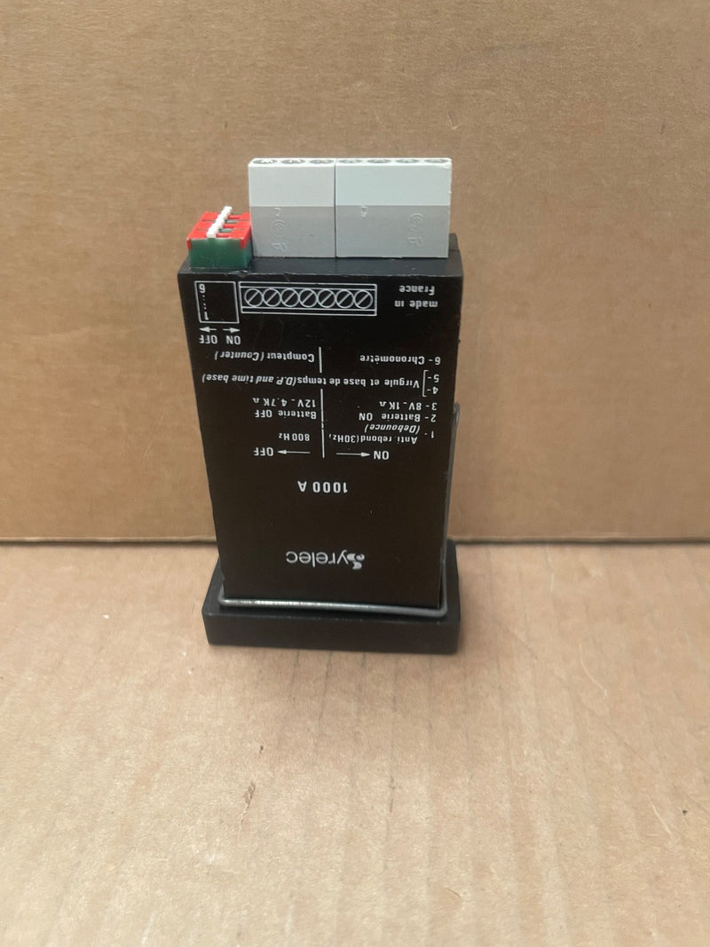 Syrelec – 1000 A – Programmable Counter/Timer Module (6-Digit LCD)