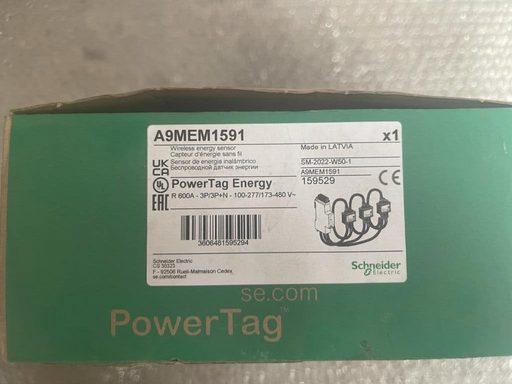 Schneider Electric, A9MEM1591, Wireless energy sensor PowerTag Energy