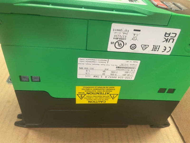 Control Techniques Commander - C300-024 00032 A 1.1kW VFD Motor Speed Drive