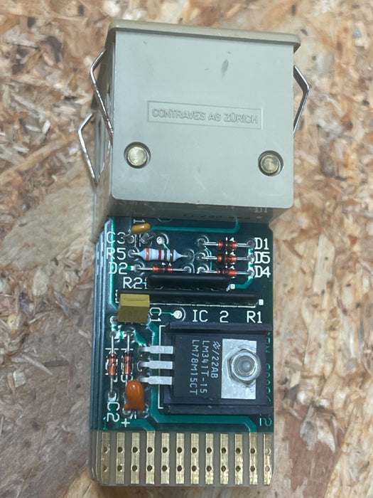 Contraves AG Zürich – PSW 1.1 – Plug‑In Module with LED Display & PCB Stack