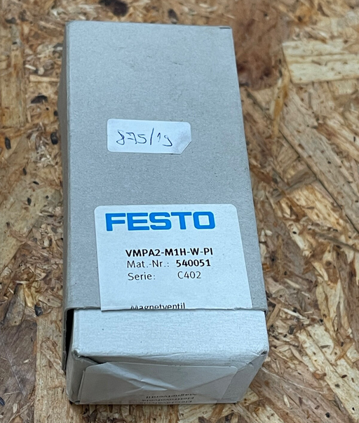 Festo - VMPA2-M1H-W-PI - 3/2-Way Solenoid Valve, 24 V DC, 20 mm, IP65 540051