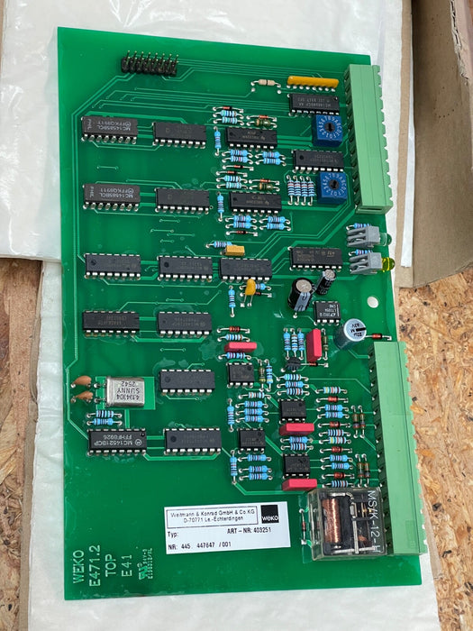 WEKO – 403251 – WFG PC Board PLC/Add‑On Board Roland / Web-Offset Print Control