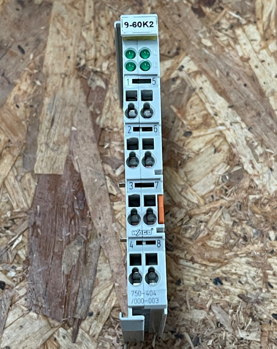 WAGO - 750-404/000-003 - Frequency Counter Module, 1 DI / 2 DO, 24 V DC, 32-bit