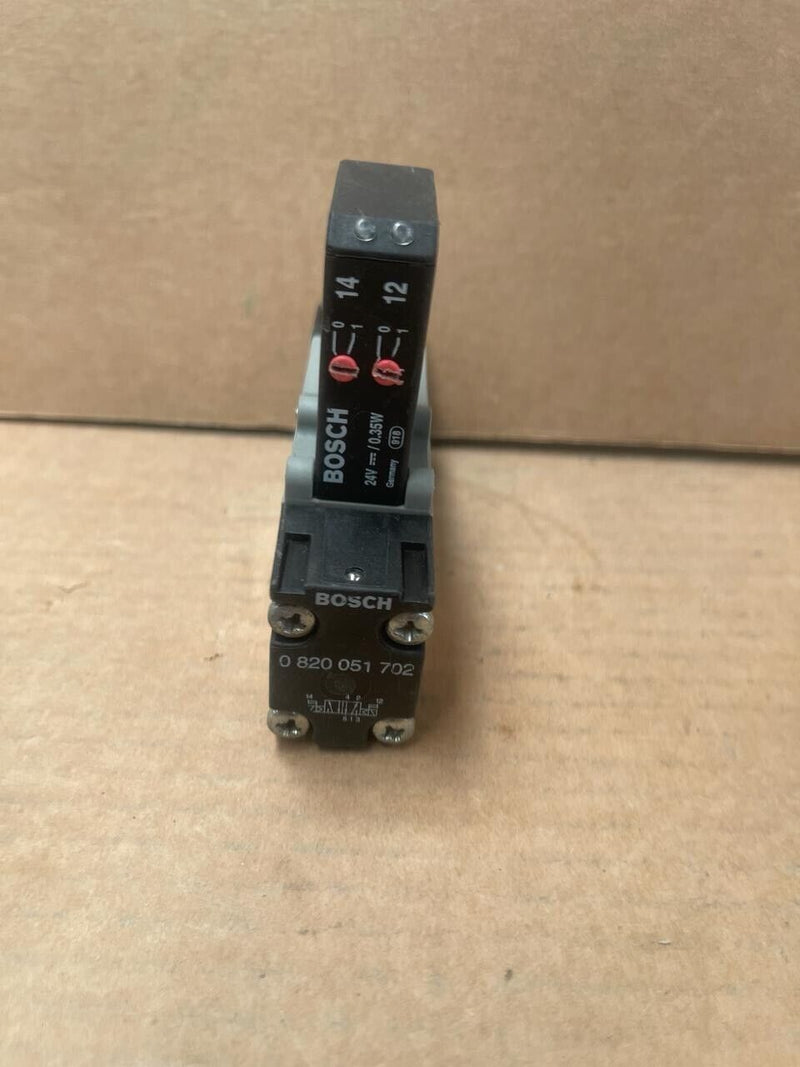 BOSCH - 0820051702 + 1 827 414 878 - Solenoid Valve