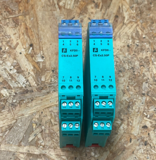 Pepperl & Fuchs – KFD0‑CS‑EX2.50P – 2Channel Intrinsically Safe 4–20 mA Repeater