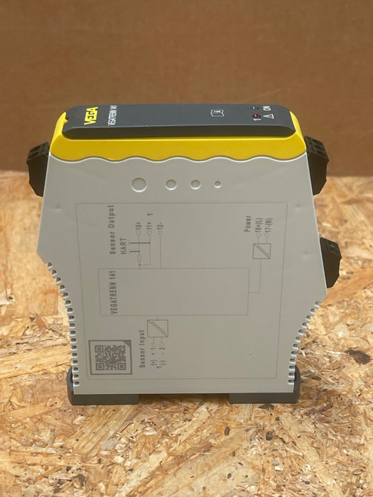 VEGA – VEGATRENN 141 – Single-Channel HART Signal Barrier, Loop‑Powered, Ex‑Rate