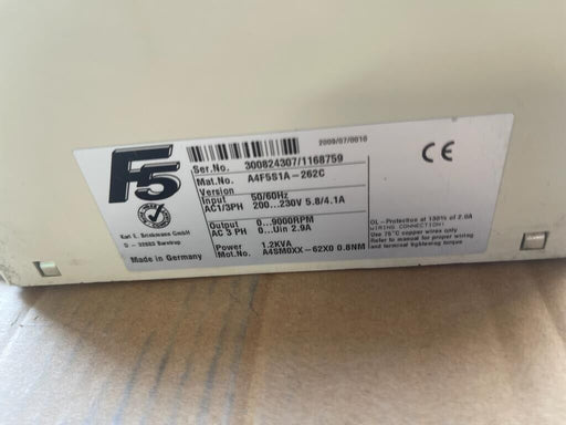 KEB, A4F5S1A-262C, F5 SERIES DRIVE