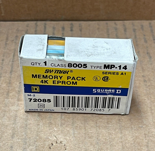 Square D – 8005‑MP‑14 – SY/MAX PLC Memory Pack 4K EPROM