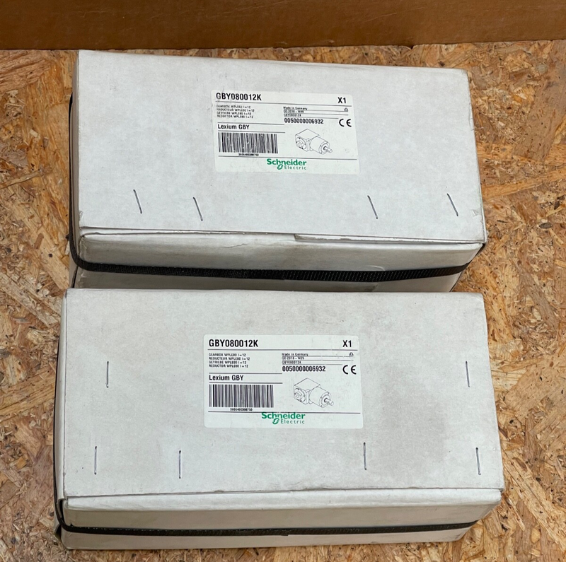 Schneider Electric – GBY080012K – 80 mm Angular Planetary Gearbox Ratio 12:1