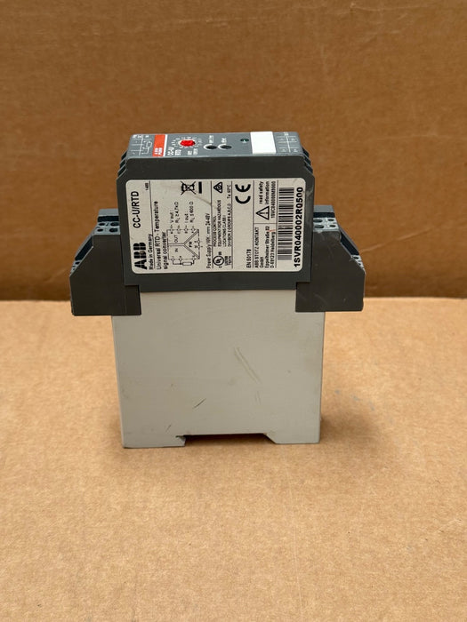 ABB – 1SVR040002R0500 CC‑U/RTD – Universal RTD Signal Converter 24–48VDC/24VAC
