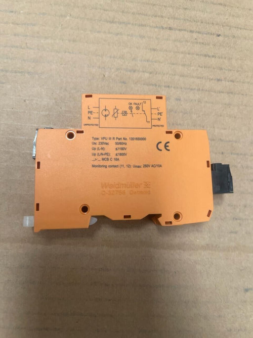 Weidmüller - 1351650000 - VPU III R 230V/6KV AC - Overvoltage protection