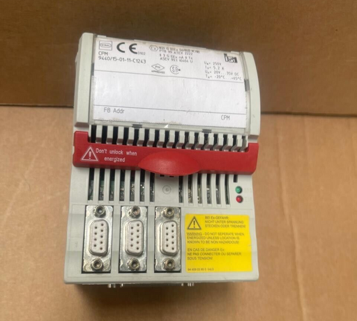 R. STAHL - 9440/15-01-11-C1243 - Remote I/O IS1 CPU Power Module