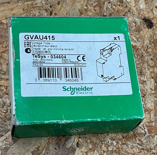 Schneider Electric - GVAU415 - Undervoltage Release MN TeSys Deca 415–480V AC