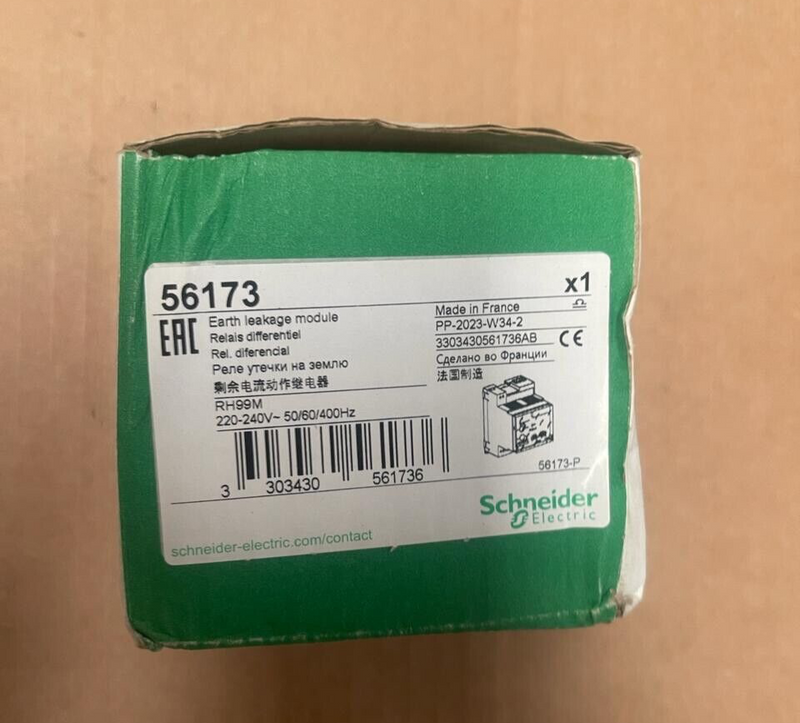 Schneider Electric RH99M - 56173 - Earth Leakage Module